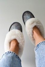Peacock Blue Sheepskin
