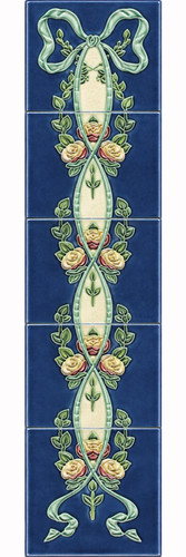 Set vintage art nouveau - set, 5,