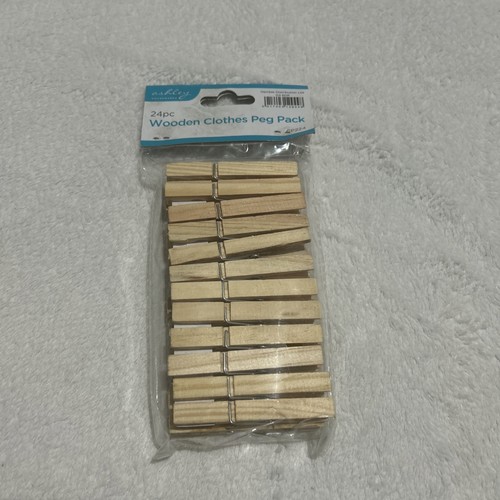 Wooden clothes pegs pins - wooden,