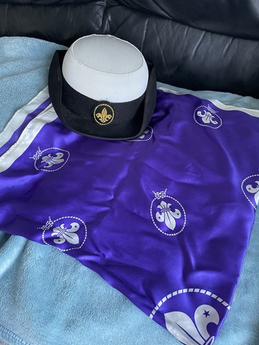 Scouts hat and silk - hat, scarf