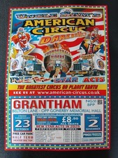 Uncle Sam's American Circus Daredevils Poster A2 Circo Cirque Affiche Plakat