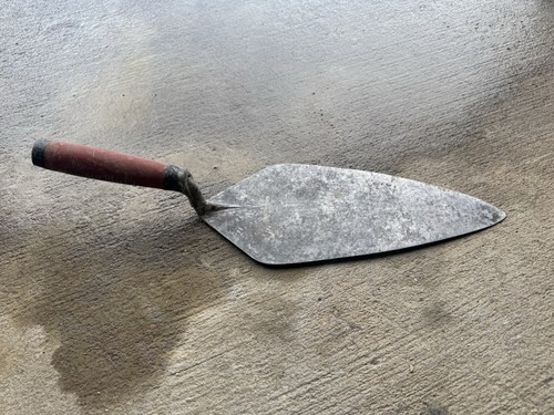 Bricklayer trowel - bricklayer,