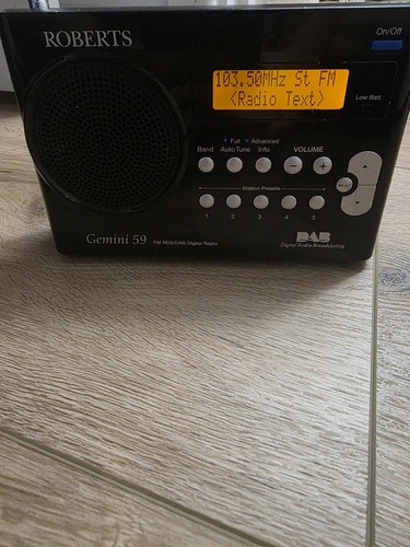 Roberts gemini fm rds - roberts, 59