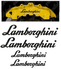 1 set brake caliper sticker suitable for Lamborghini sticker tuning car brake
