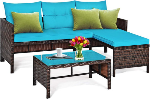 Patio corner sofa - corner, set