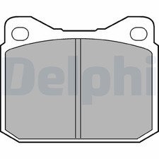 LP117 Delphi brake pad set