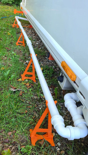 Caravan waste water - waste,