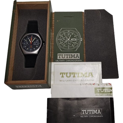 Tutima military chronograph - military,