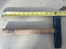 Vintage Blacksmith Forged Stone Mason’s Spalling Hammer 3.2lb  (Ref 22H)