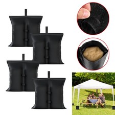 Set of 4 Garden Gazebo Foot Leg Feet Weights Sand Bags for Marquee Party Tent UK
