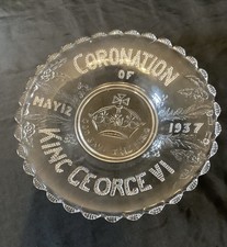 Vintage Clear Pressed Glass