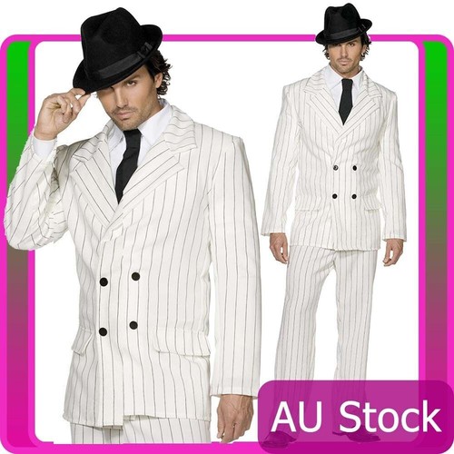 Mens 20s white - 20s, gangster
