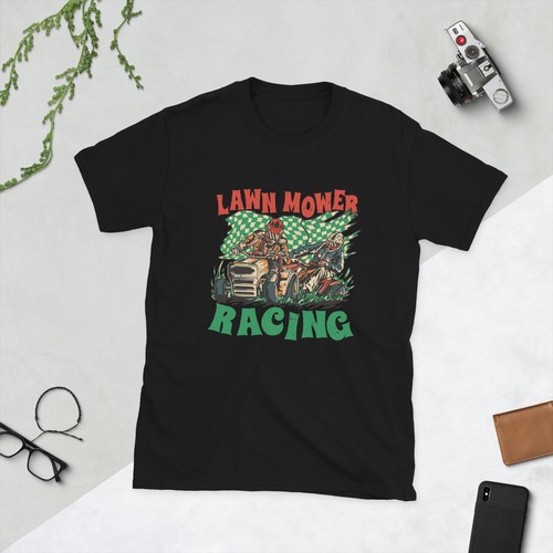 Lawn mower racing lawnmower - lawn,