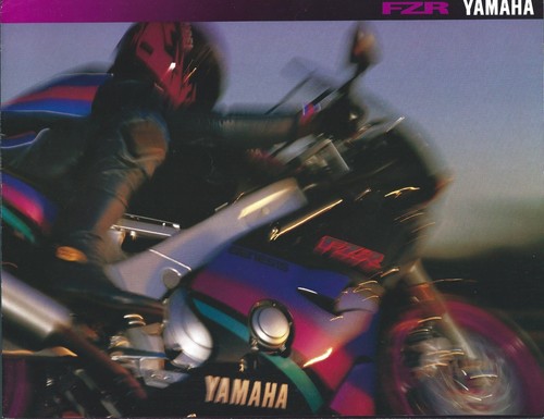 Motorcycle brochure yamaha - brochure,
