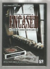 David Forrest's ENCASED - UK DVD with super-thin magnets - MAGIC - CARDS - vgc