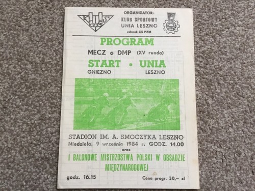 Unia leszno start gniezno - leszno,
