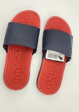 RIDER MENS COMFY SLIDES SLIP-ON SANDALS  NAVY BNIB UK8 EU42