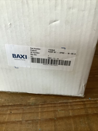 Brand new baxi - baxi, potterton