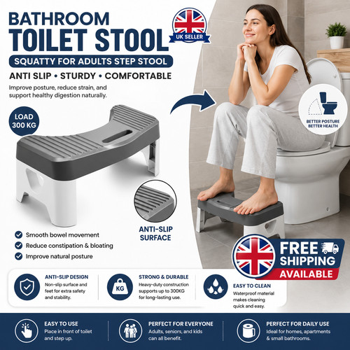 Bathroom toilet stool squatty - stool,