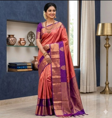 Pure silk kanchipuram handloom - pure,