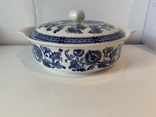 Vintage Ridgway ironstone blue