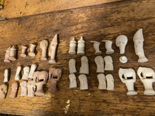 African Carved Soapstone Chess