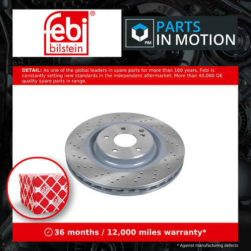 Brake discs pair vented - 2x,