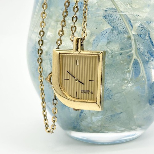 Seiko pendant watch 1980s - seiko,