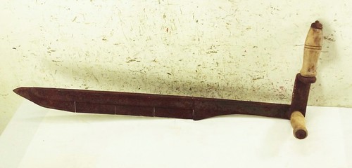 Vintage antique hay knife - vintage,