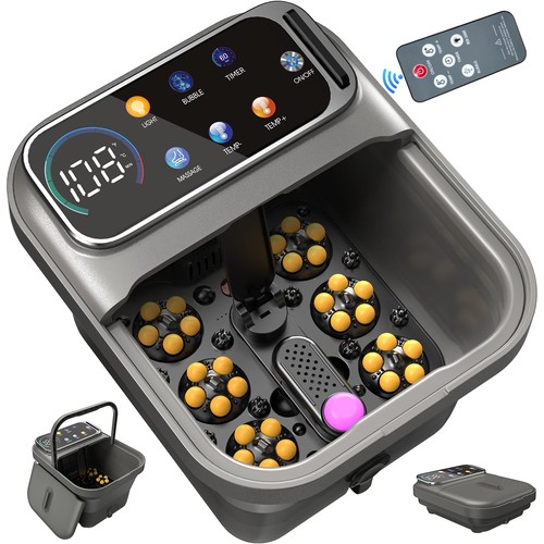 Collapsible foot spa bath - collapsible,