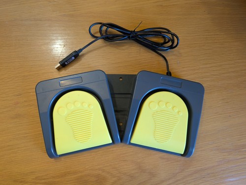 Usb foot switch - usb, double