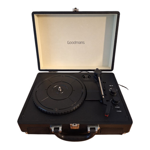 Goodmans bluetooth turntable - goodmans,