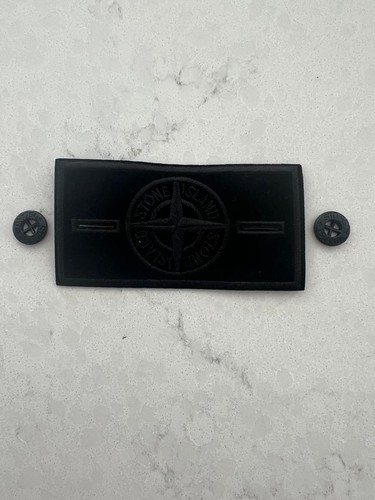 Stone island replacement badge - stone,
