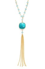 Argento Vivo Beaded Y-Necklace $128