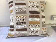 Large Geometric Cushion Cover