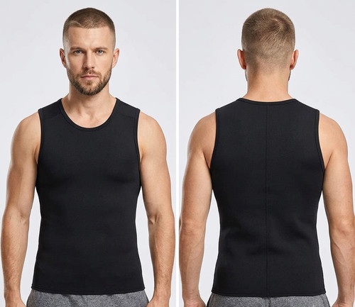 Mens compression sauna vest - sauna,