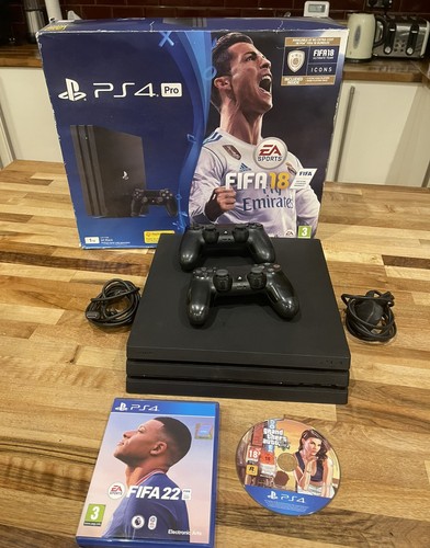Sony ps4 pro - 1tb, two