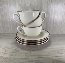 IKEA White Tea Cups & Saucer