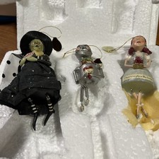 Wizard of Oz 12 pc Ornament  Ashton Drake Rare Monkey, witch, Jack Pumpkinhead