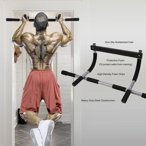 Doorway pull bar - doorway, up