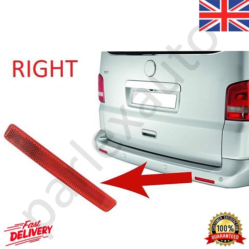 Right rear bumper reflector - right,