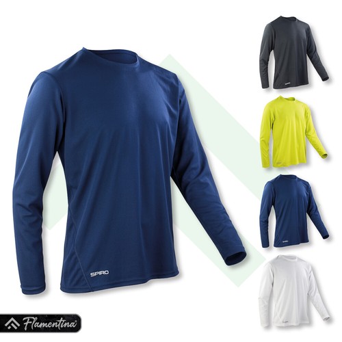 Mens quick dry long - long, sleeve