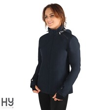 Waterproof Riding Jacket  Elevate by Hy Equestrian  Windproof  Padded  2-Way Zip