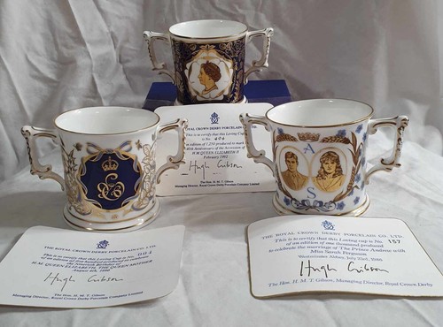 Royal crown derby loving cup - royal,