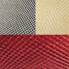 Metallic Glitter Stiff Net