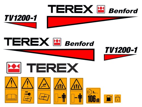 Terex benford tv1200 - terex,