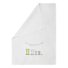 'Spotty Wellies' Cotton Tea