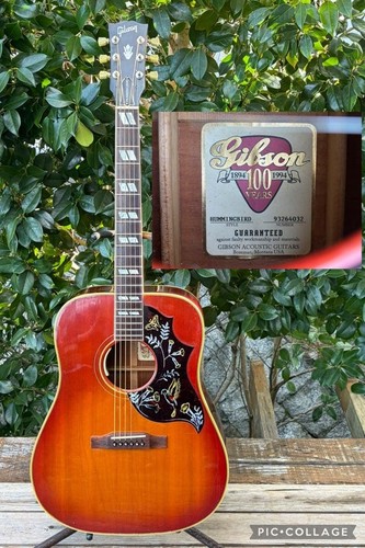 Gibson hummingbird 100th - gibson,