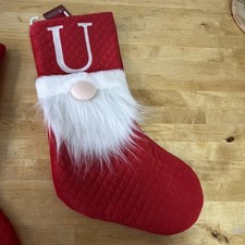 Red Christmas Gonk Stocking