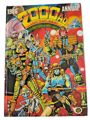 2000ad annual 1986 judge - 2000ad,